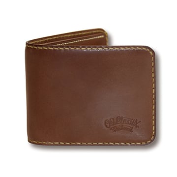 CLOWN LEATHER HALF WALLET