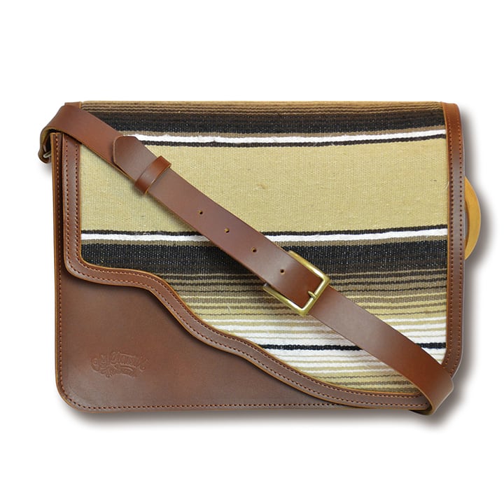 OG8051-2 | BROWN SERAPE LEATHER BAG