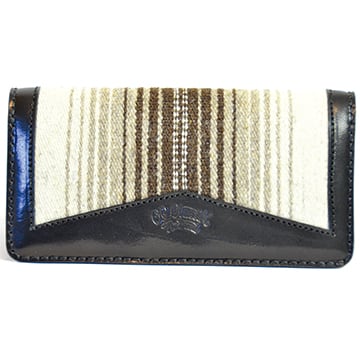 RUG LEATHER LONG WALLET